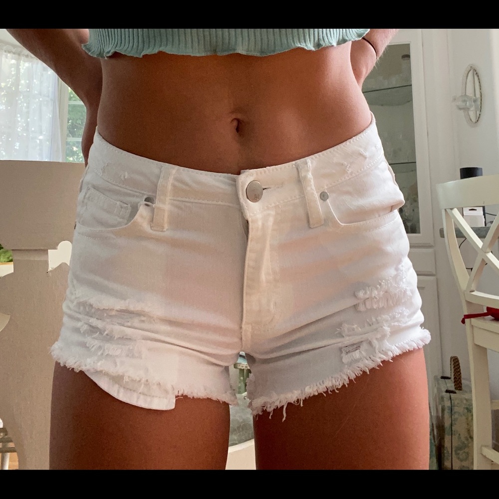 Brand new white shorts!